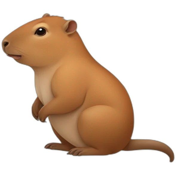 pregnant.capibara emoji