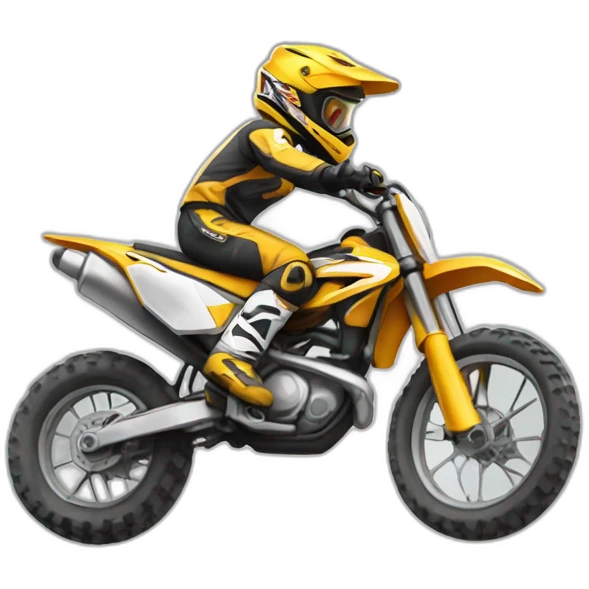 Motocross emoji