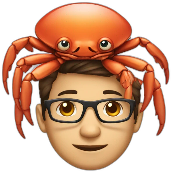 crab software developer emoji