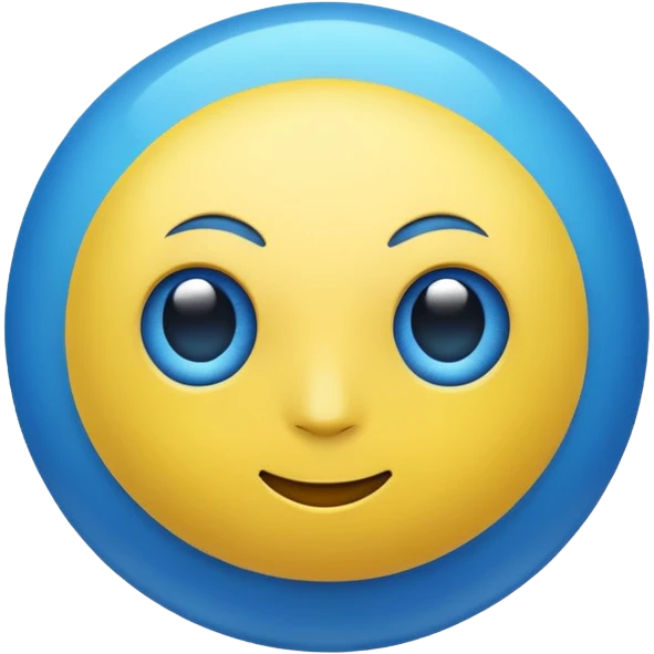blue lemon emoji