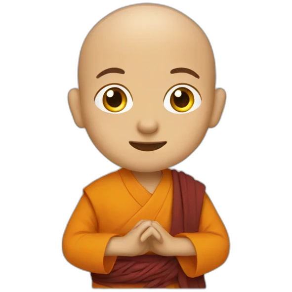 smart monk emoji