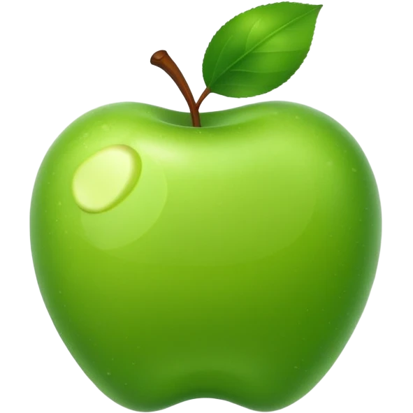 maça verde emoji