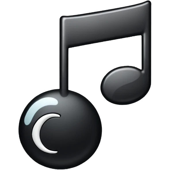 eighth note emoji