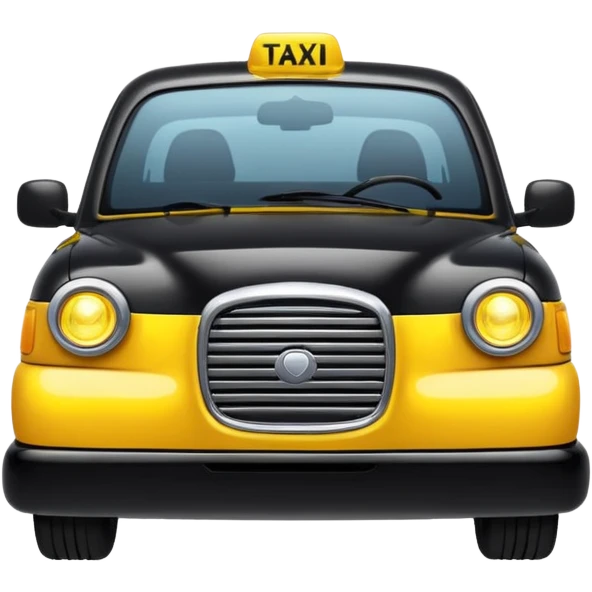 black taxi emoji