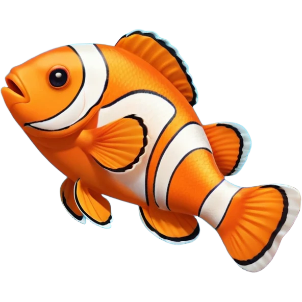 Nemo clownfish emoji