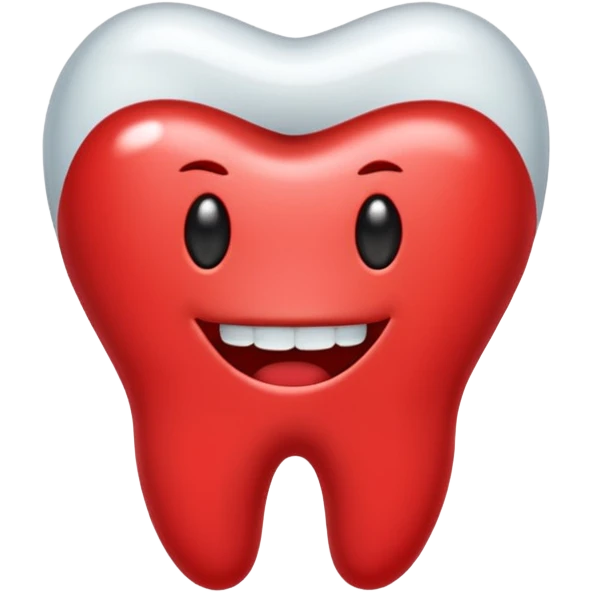 🦷🔴 emoji