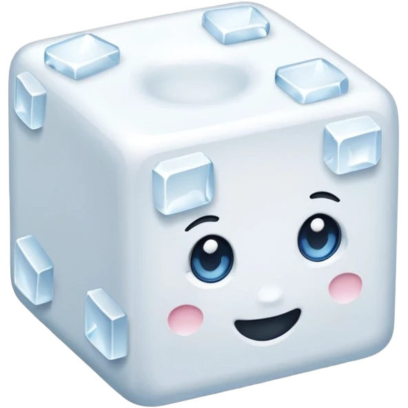 Sugar cube emoji