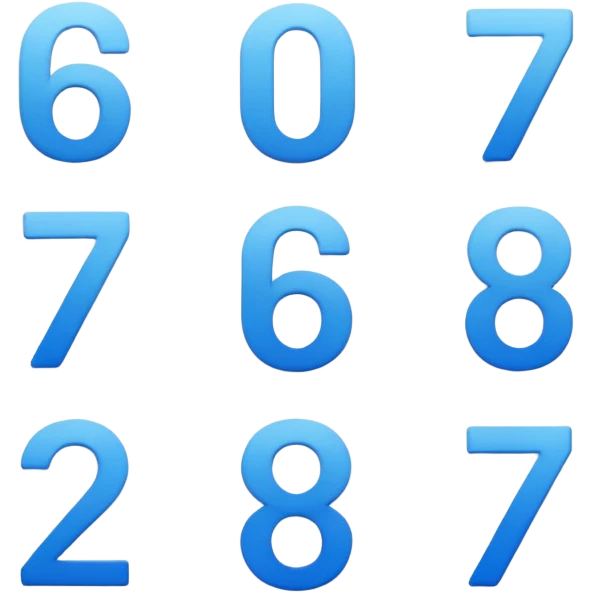 6 7 emoji