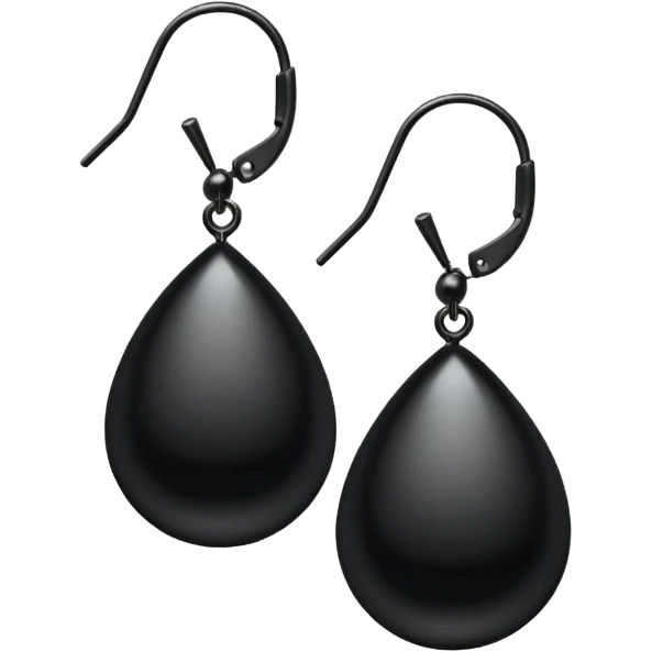black earring emoji