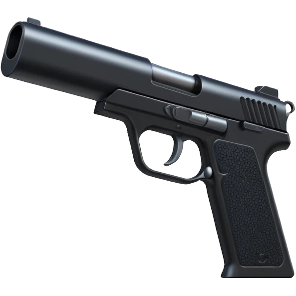 realistic usp-s with silencer emoji