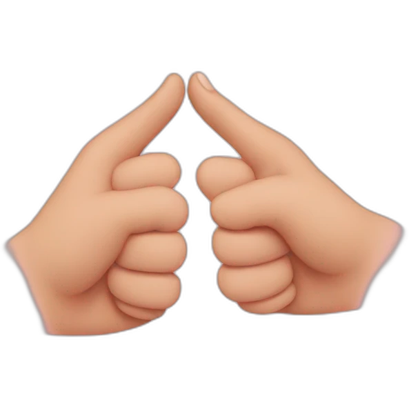 Pinky promise emoji
