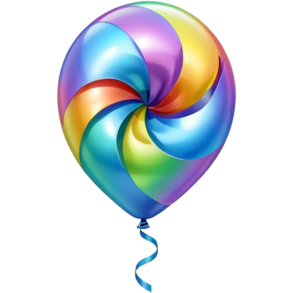a ribbon balloon emoji