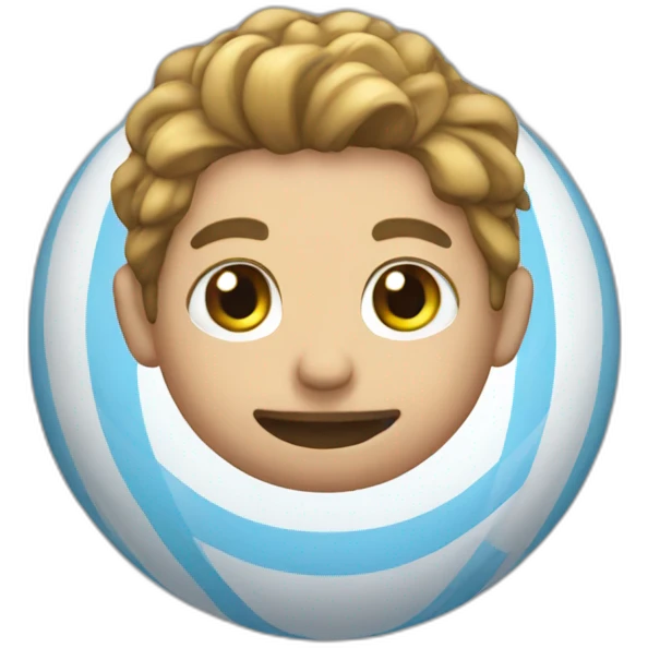 Argentina bubble emoji