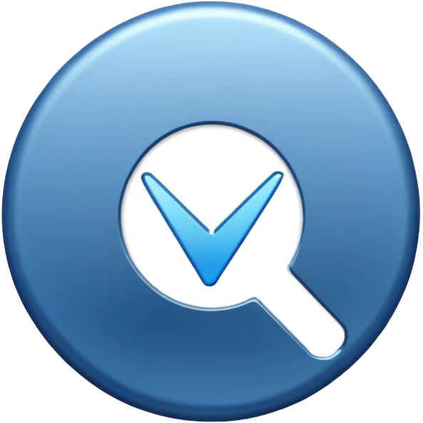 Blue tick emoji