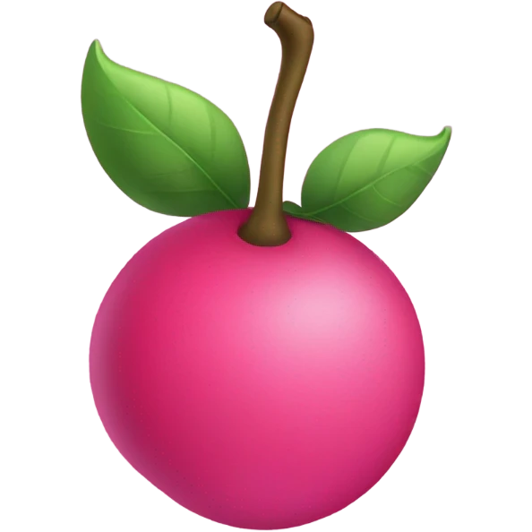 Pink  emoji