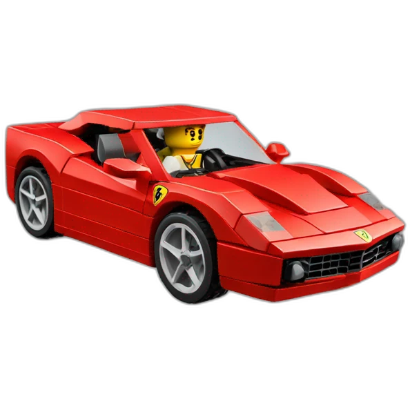 Lego-ferrari emoji