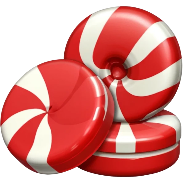  Red Peppermint emoji