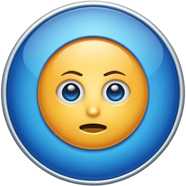 🚨🔵 emoji