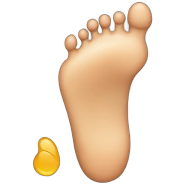 Foot emoji