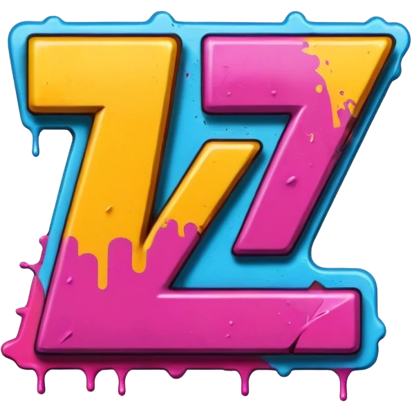 Граффити надпись: 72 emoji