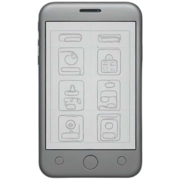 mobile wireframe emoji