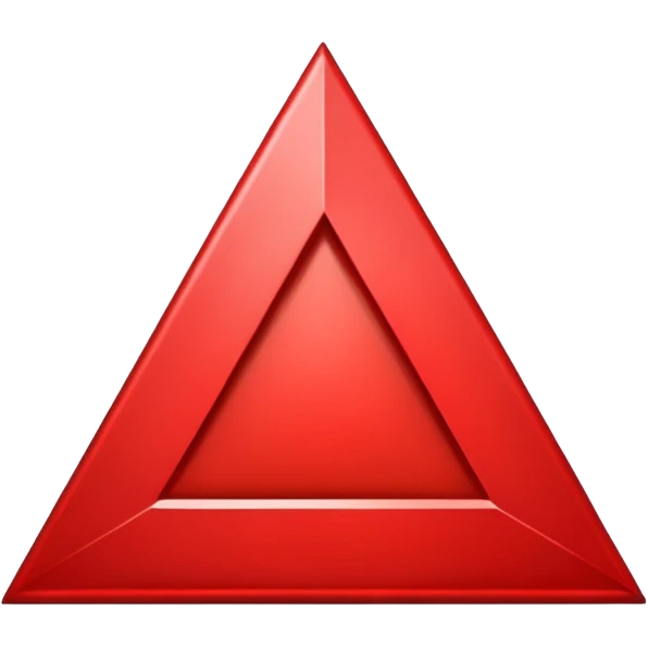 a red downward triangle emoji