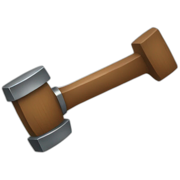 broken hammer emoji