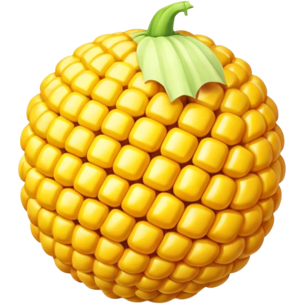 Corn ball emoji