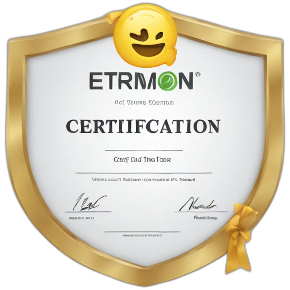 Certification emoji
