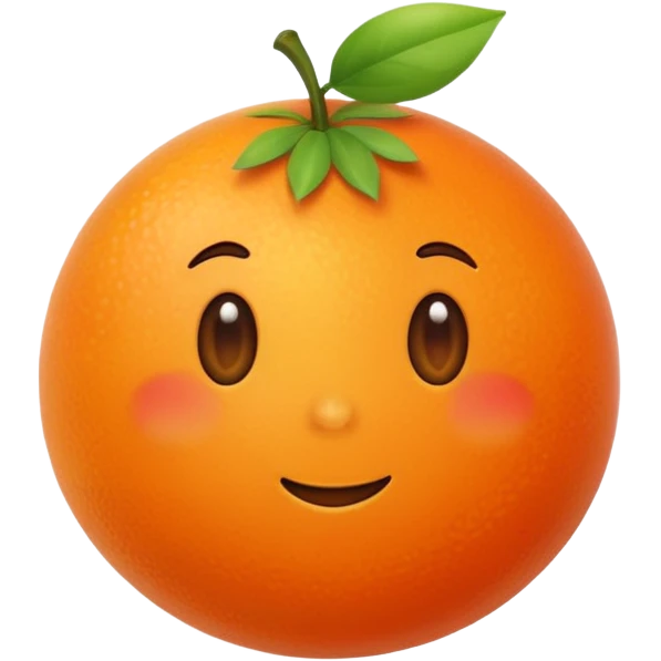 Orange Fruit emoji