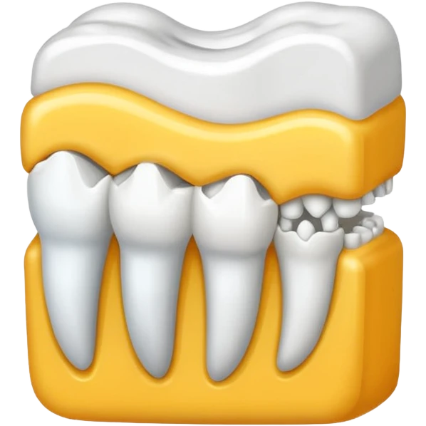 Supragingival calculus emoji