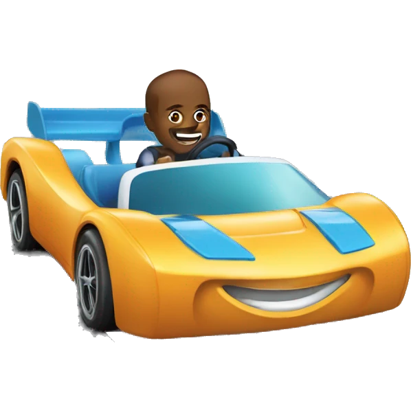 hotwheels race emoji