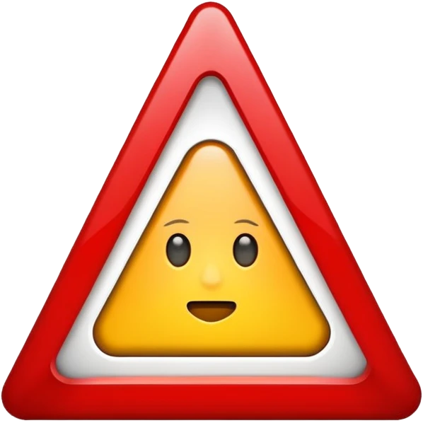 Warning Icon ❗ emoji
