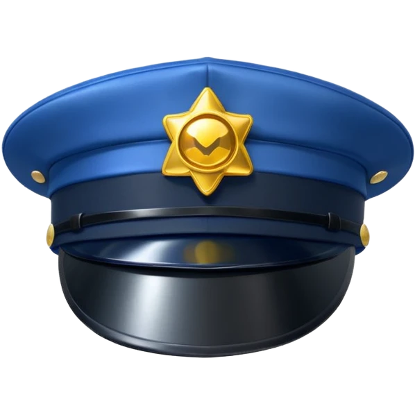 police hat emoji