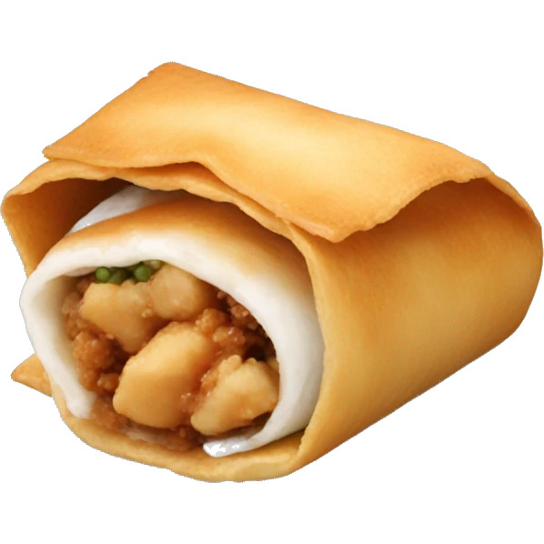 Chinese eggroll emoji