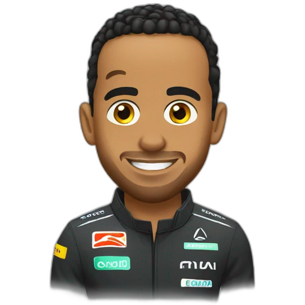 Lewis hamilton emoji