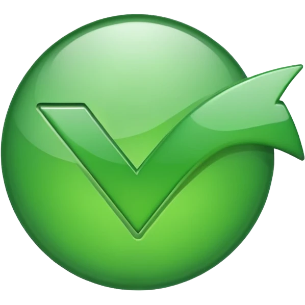 checkmark emoji