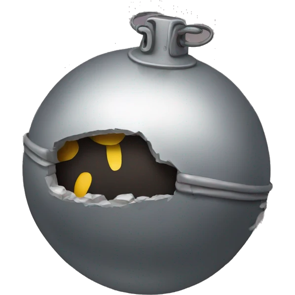 Bomb tired emoji