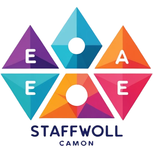 Staff team logo with name no faces emoji