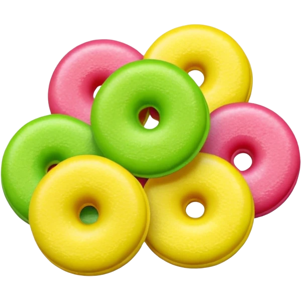 Sour candy emoji