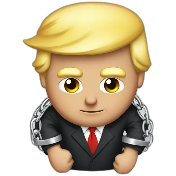trump-in-handcuffs emoji