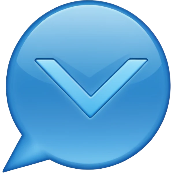 Centang biru emoji