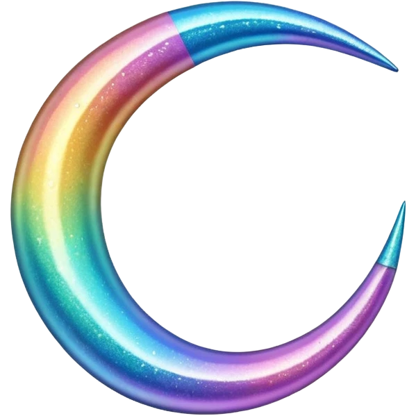 glitter sickle emoji