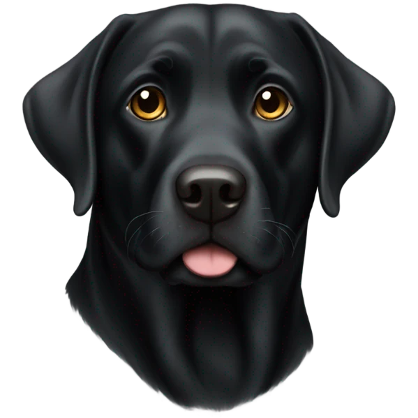 Black labradors emoji
