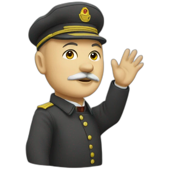 lenin waving emoji