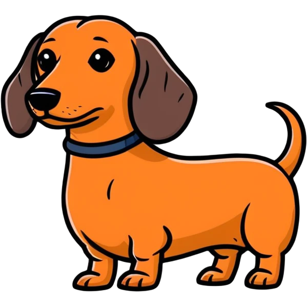 Dachshund  emoji