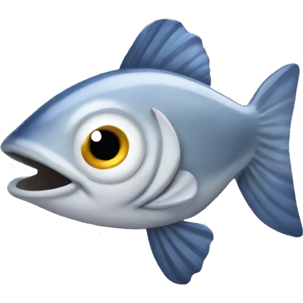 Goofy herring emoji