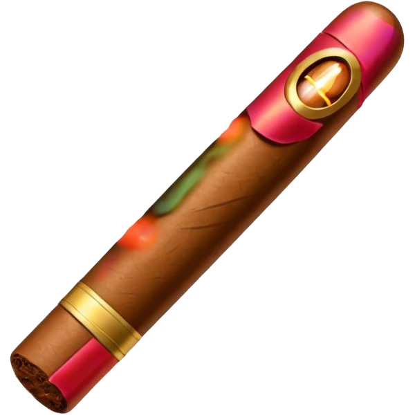 a hidden cigar emoji