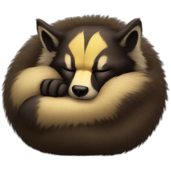 wolverine sleeping emoji