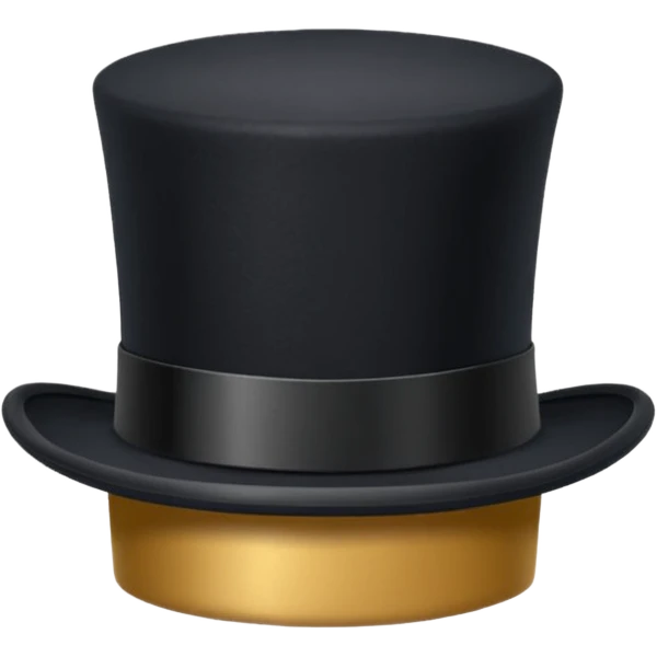 tophat emoji